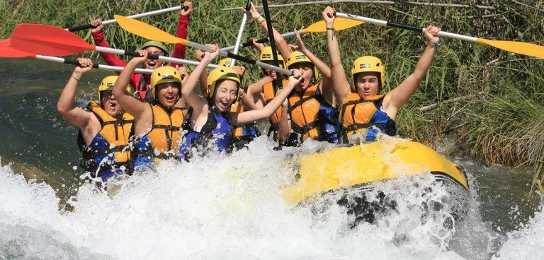 Rafting por el rio Cabriel
