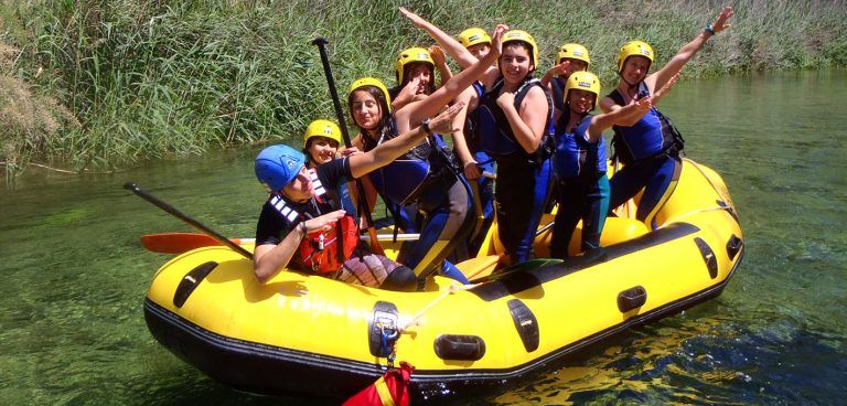 Programa Escolar de Rafting en Valencia