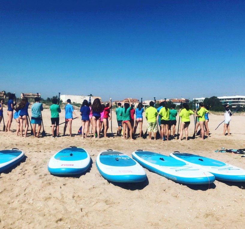 Multiactividad Acuática en la Playa